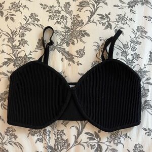 Aritzia Black Bra Top